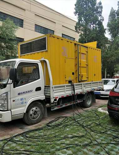 富民发电车出租-柴油发电机组排烟系统设计要求及其考虑因素